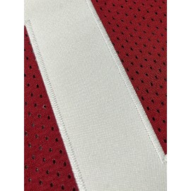 Men's Red #16 American Football Jersey - Loose Fit Breathable V-Neck Embroidered Rugby Shirt for Sports, Casual & Streetwear | All-Season Outdoor Top for Men & Teens, Rugby Jersey, Durable Sportswear