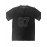 Men's Black #87 Embroidered American Football Jersey - Loose Fit, Breathable Polyester, V-Neck, Casual Street Style Rugby Top for Sports and Casual Attire, Outdoor Activewear|Embroidered Sports Top|Loose Fit Jersey