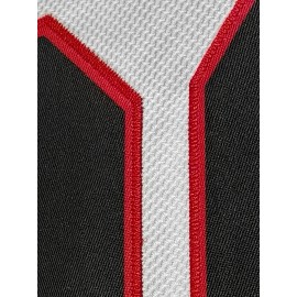 Men'S White # 00 Christmas Deer Ice Hockey Sweatshirt, Loose Embroidered Long Sleeves, Sporty, Fashionable And Casual, Breathable On The Street