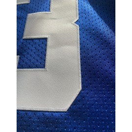 Men's #33 Blue American Football Jersey - 