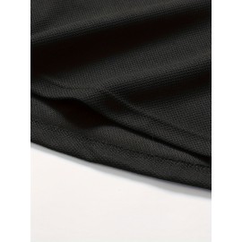 Men's Black # 69 Ice Hockey Sports Shirt, Loose Embroidered Long Sleeves, Sports Fashion Casual, Street Breathable