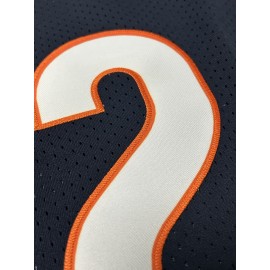 [Loose Embroidered Rugby Top Jacket] Men's Black # 2 American Football Jacket With Loose Embroidered Sports, Fashionable, Casual, Street Breathable Rugby Top