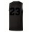 Men'S Black Grey Basketball Suit # 23 Classic Retro Embroidered Letter Sleeveless Sweat wicking Breathable Tank Top Basketball Suit