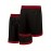 Men's #44 Black Basketball Shorts with Classic Letter Embroidery - Breathable, Button-Up Design for Training & Competition
