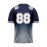 Women's Dallas #88 Polyester Football Jersey, Women Gradient V-Neck Sports Shirt With Slight Stretch, Breathable Casual Knit Fabric For All Seasons, Loose Fit Adult & Teen, Fans Gift Women Youth