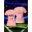 Customized Women's V-Neck Football Shirt - Personal Name & Number, Pink, Breathable Polyester, Quick-Dry Sports Top for Team Training & Casual Wear