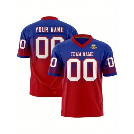 Customizable Plus Size Women'S Football Jersey - Personalized Name & Number, V-Neck Short Sleeve, Black & Neon Green with White Stripes & Logo, Breathable Summer Sports Training Uniform for Outdoor Competition